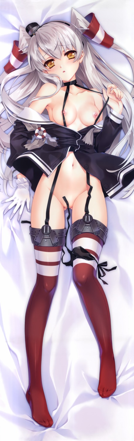 Carnelian Kantai Collection Amatsukaze Kancolle Bottomless Breasts